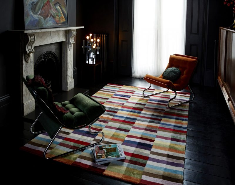 kolorowy dywan turecki