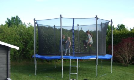 trampolinyogrodowe