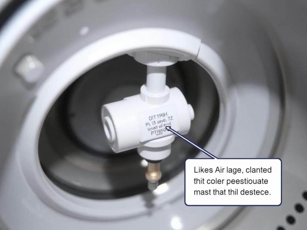 Hydrostat (czujnik poziomu wody) w pralce - lokalizacja i podłączenie