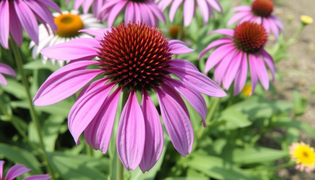 Kwitnąca jeżówka purpurowa w ogrodzie - czy jeżówka kwitnie w pierwszym roku