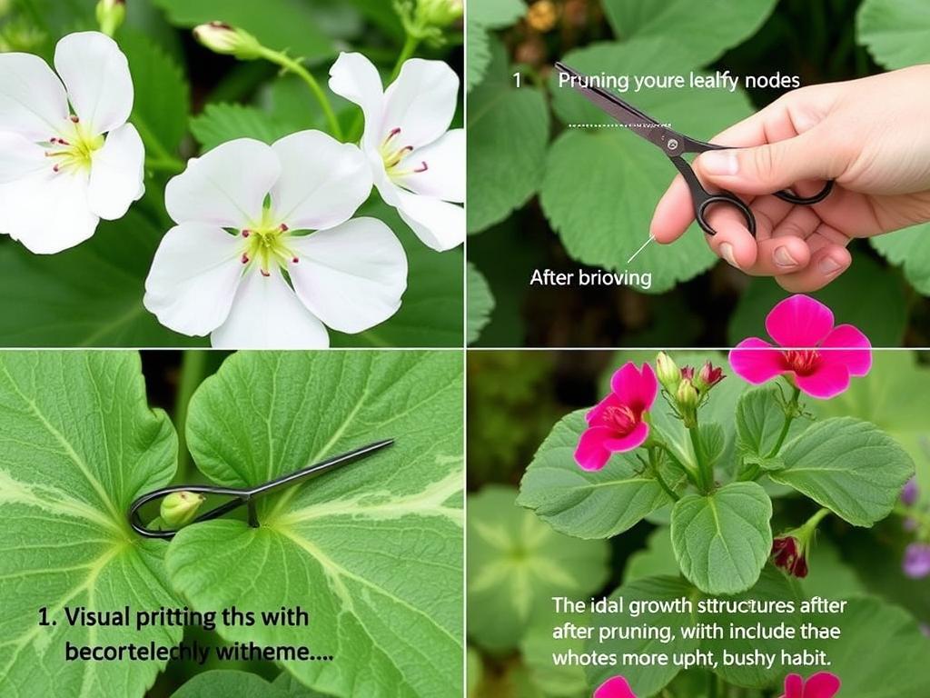 Przycinanie pelargonii angielskich - technika zachowująca elegancki pokrój