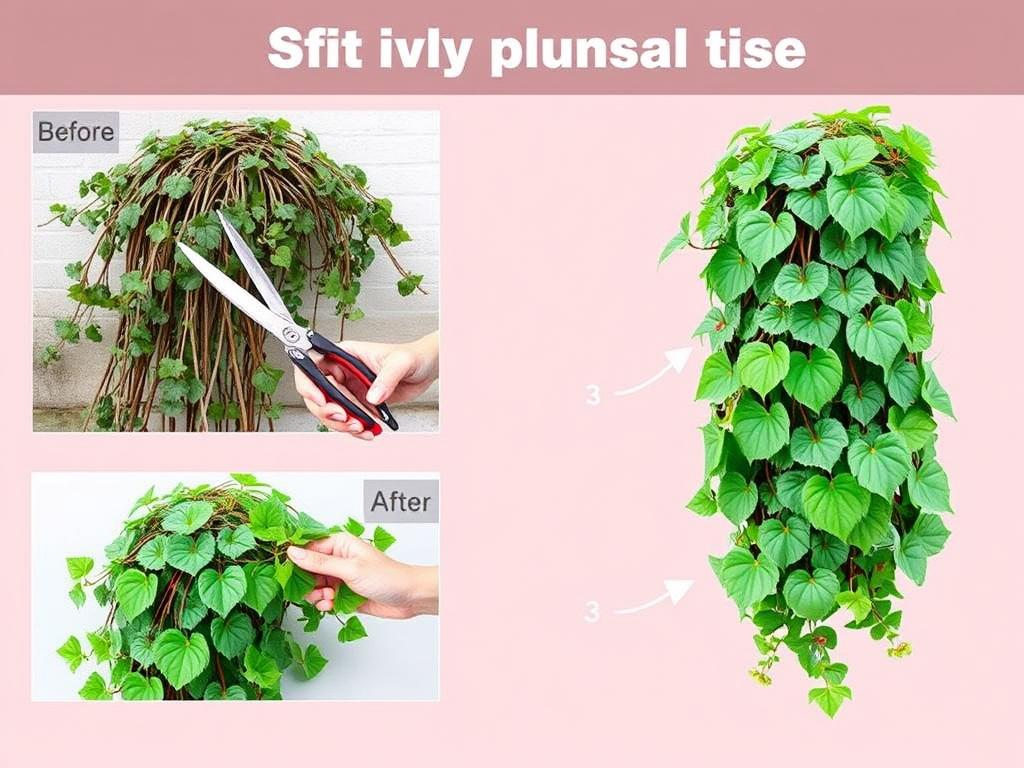 Przycinanie pelargonii zwisających - technika formowania kaskadowego pokroju