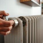 spuszczanie wody z grzejników w bloku