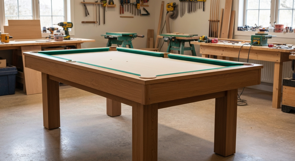 Jak zrobić stół do bilarda w domu? Praktyczny poradnik