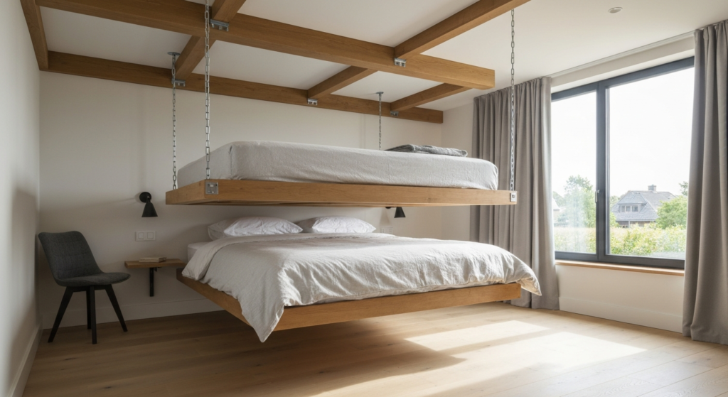 Jak zrobić łóżko pod sufitem? Poradnik krok po kroku