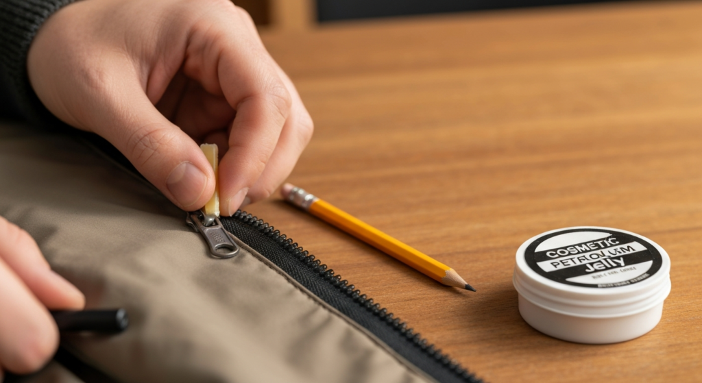 Jak prawidłowo nasmarować zamek błyskawiczny w kurtce?