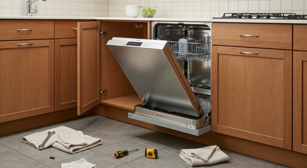 Jak prawidłowo wyjąć zmywarkę z zabudowy Bosch? Praktyczny poradnik