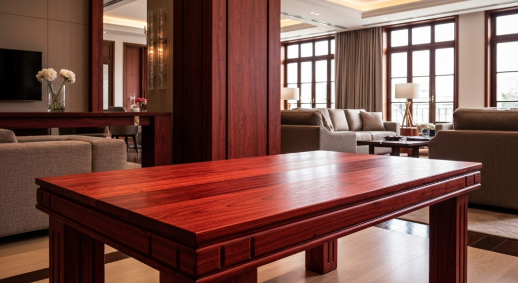 Czerwone drewno – jakie gatunki mają naturalny czerwony kolor?