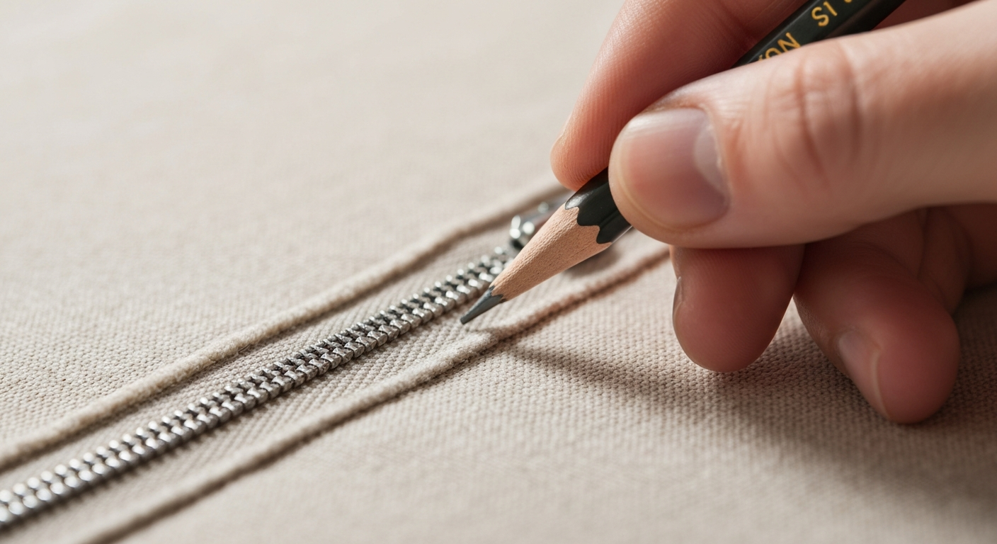 Jak prawidłowo nasmarować zamek błyskawiczny w kurtce? 2