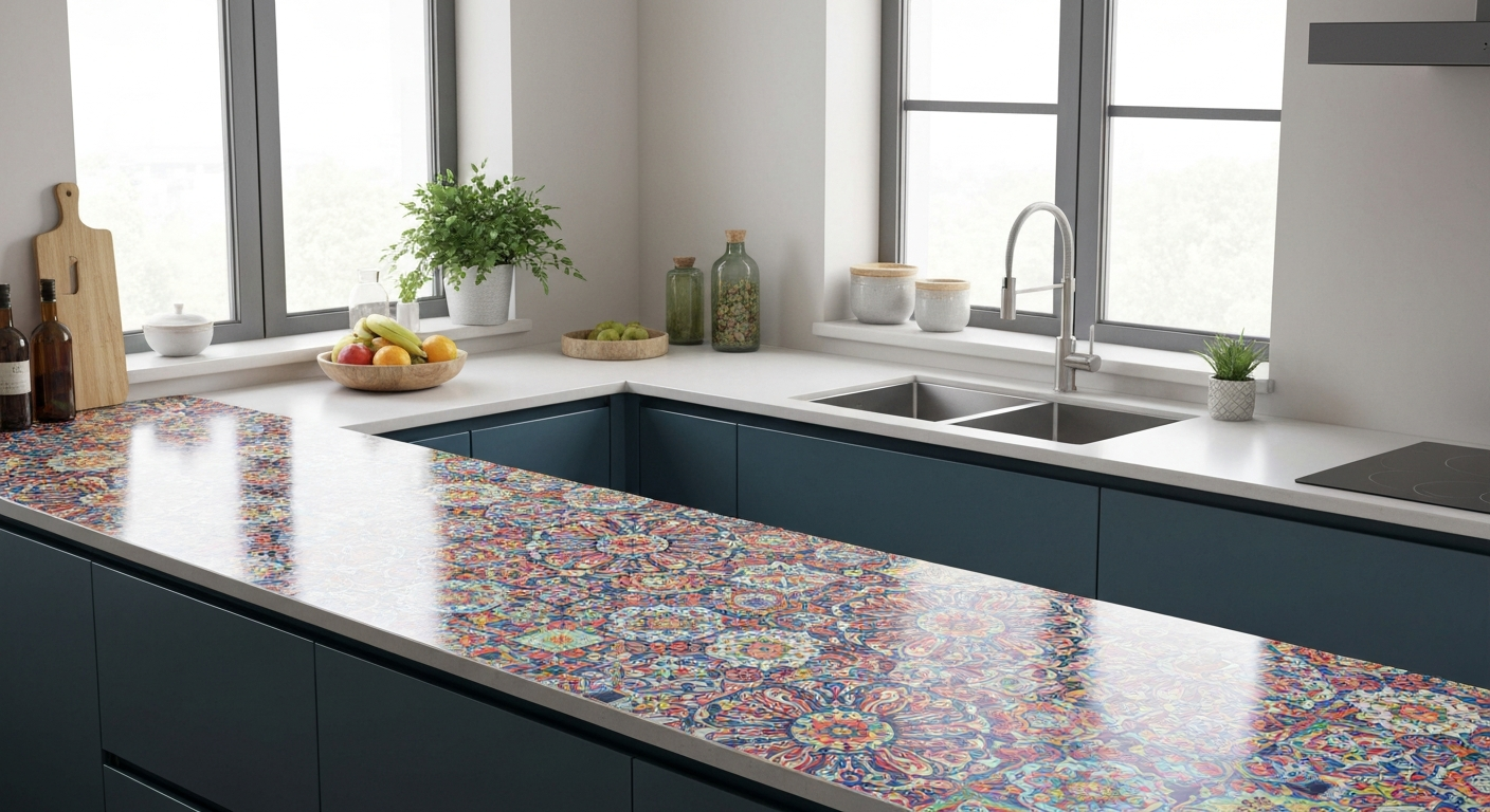 Jak okleić blat kuchenny okleiną? Krok po kroku 2