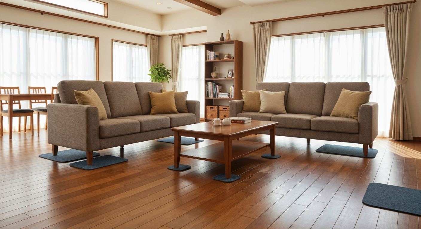 Jak przesuwać ciężkie meble? Domowe sposoby 2