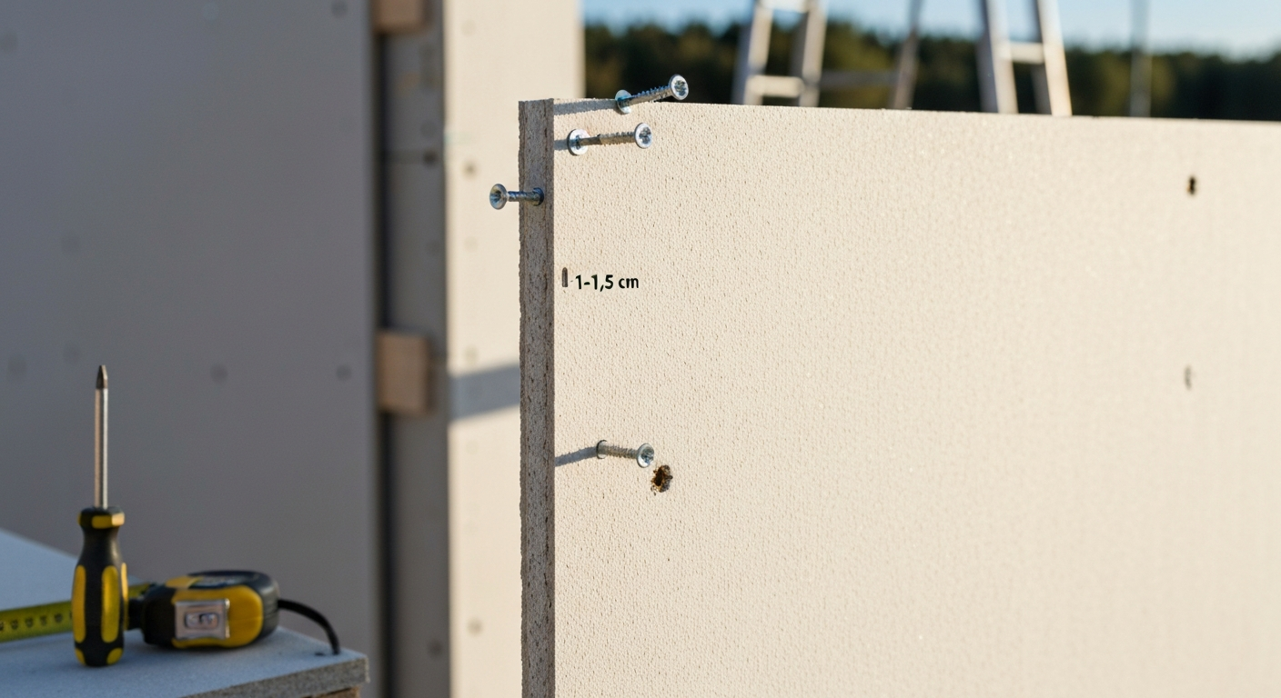 Ile wkrętów na 1 płytę GK? Poradnik montażu płyt 2