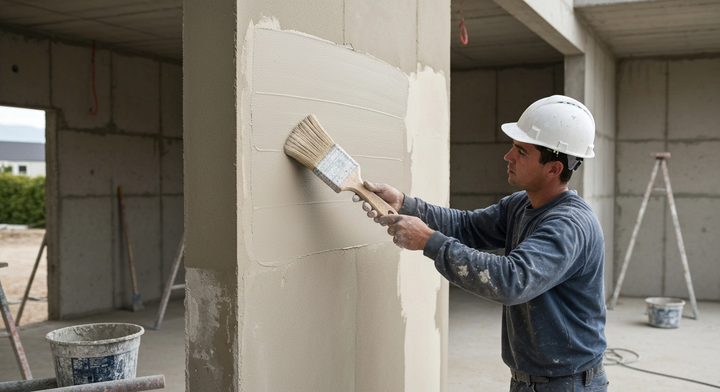 Czy gruntować tynki cementowo-wapienne przed nałożenie gładzi? 2