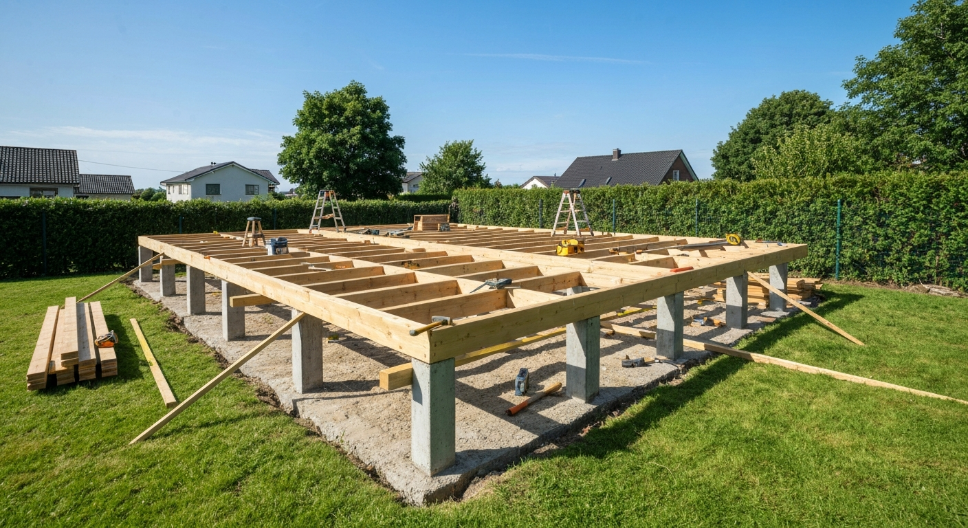 Ile kosztuje budowa tarasu drewnianego? Cena materiałów i robocizny