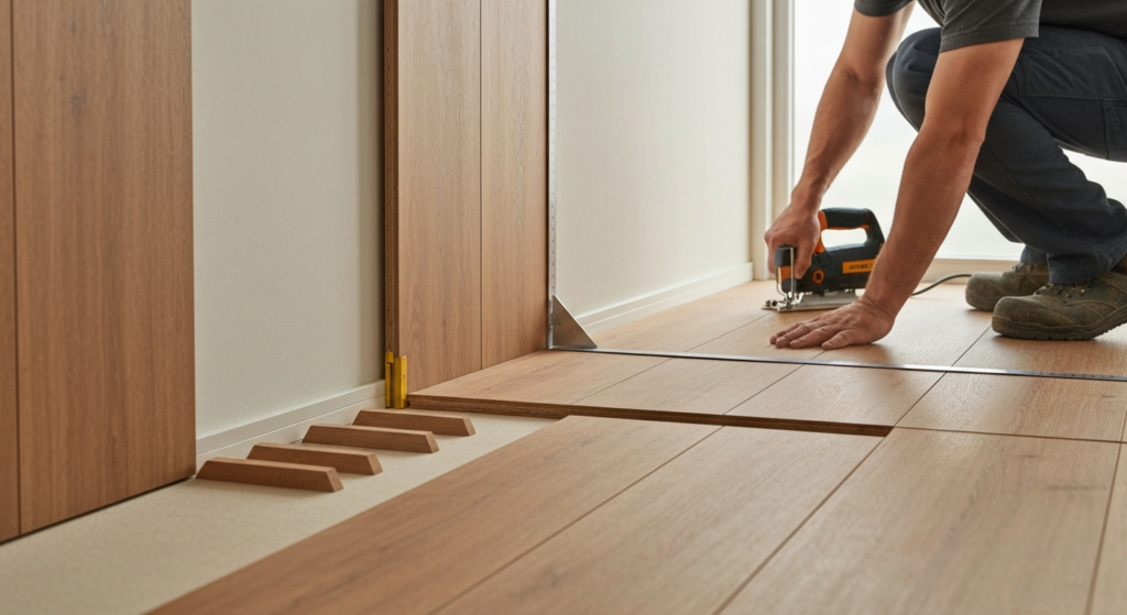 Jak dociąć panele przy ścianie w prosty sposób? Praktyczny poradnik