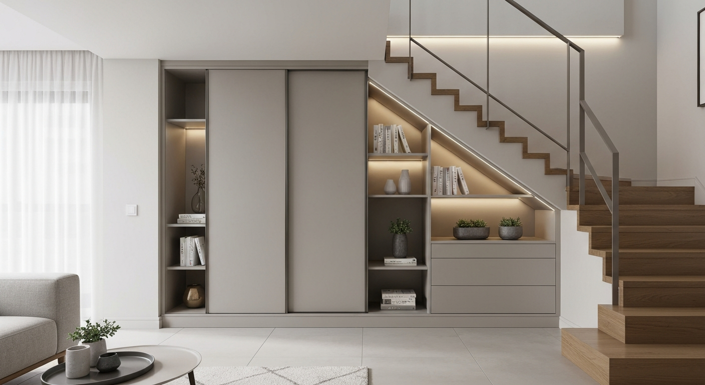 Jak zrobić szafki pod schodami? Instrukcja krok po kroju