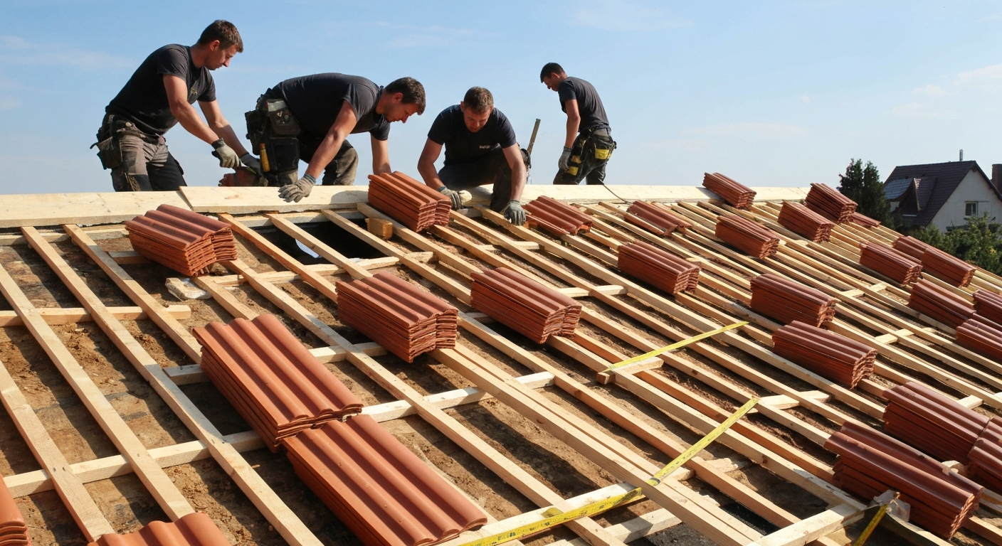 Jakie łaty pod dachówkę ceramiczną? Prawidłowy rozstaw i sposób montażu