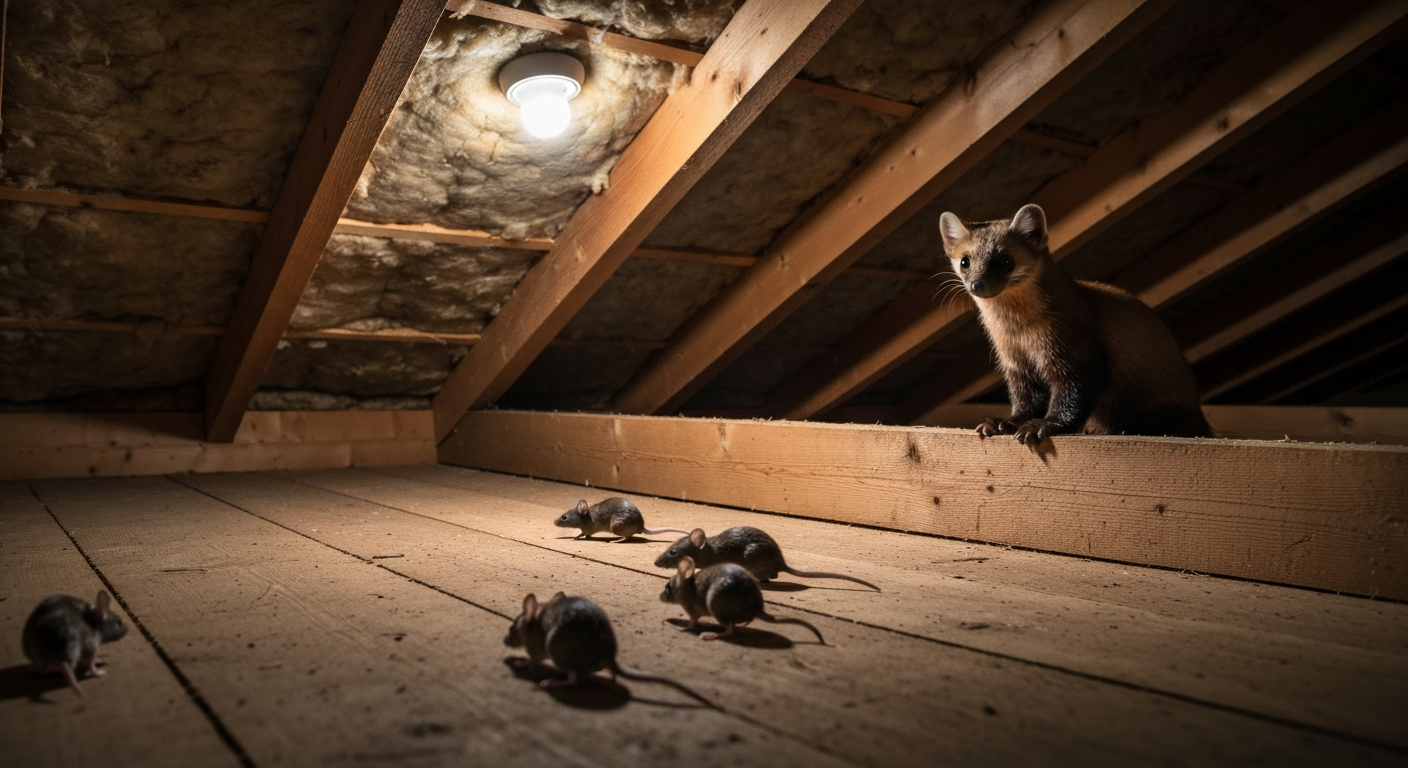 Jakie zwierzęta żyją na strychu i jak ich się pozbyć? Oto stali bywalcy strychów! 2