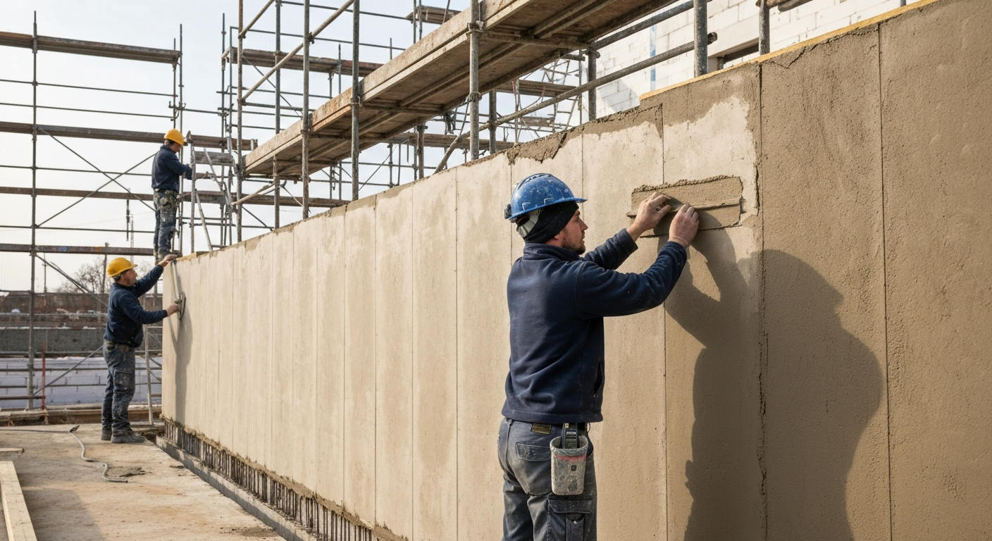 W jakiej temperaturze kłaść tynki wewnętrzne, aby uniknąć wpadki? 2